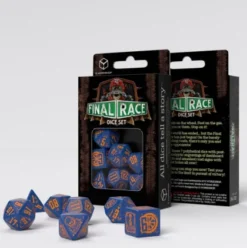Q-Workshop - Final Race RPG Dice Set: Road Fever (7-delig)