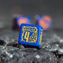 Q-Workshop - Final Race RPG Dice Set: Road Fever (7-delig)