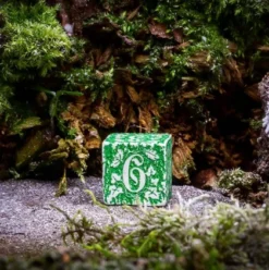 Q-Workshop - Forest RPG Dice Set: Tundra (7-delig)