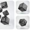 Q-Workshop - Game of thrones RPG Dice Set: Night's Watch (8-delig)