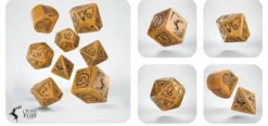 Q-Workshop - Game of thrones RPG Dice Set: Baratheon (8-delig)