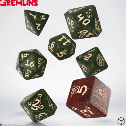 Q-Workshop - Gremlins RPG Dice Set (7-delig)