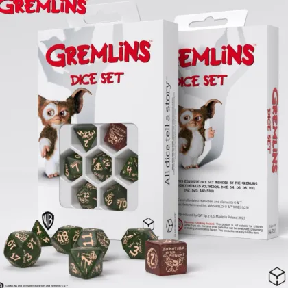 Q-Workshop - Gremlins RPG Dice Set (7-delig)