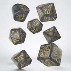 Q-Workshop - Happy Birthday Dice Set: Confetti (7 stuks)