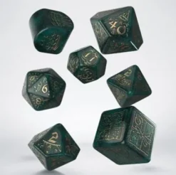 Q-Workshop - Happy Birthday Dice Set: Balloons (7 stuks)