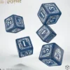 Q-Workshop - Harry Potter Dice & Pouch: Ravenclaw (5-delig)
