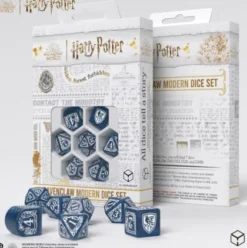 Q-Workshop - Harry Potter Modern RPG Dice Set: Ravenclaw - Blue (7-delig)