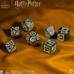 Q-Workshop - Harry Potter Modern RPG Dice Set: Slytherin - Green (7-delig)