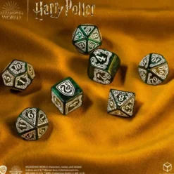 Q-Workshop - Harry Potter Modern RPG Dice Set: Slytherin - Green (7-delig)