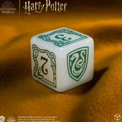 Q-Workshop - Harry Potter Modern RPG Dice Set: Slytherin - White (7-delig)