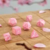 Q-Workshop - Japanese RPG Dice Set: Sweet Spring Memory (7-delig)