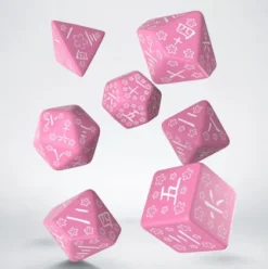 Q-Workshop - Japanese RPG Dice Set: Sweet Spring Memory (7-delig)