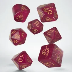 Q-Workshop - Llama RPG Dice Set: Puffy (7-delig)