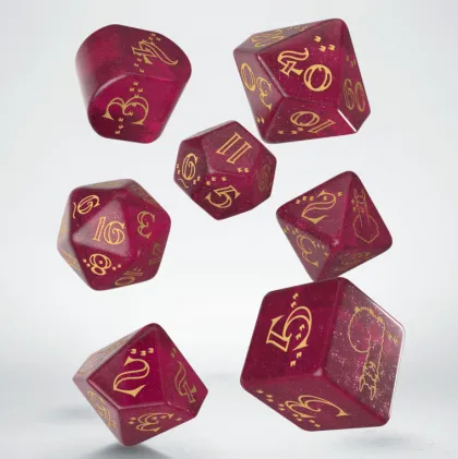 Q-Workshop - Llama RPG Dice Set: Puffy (7-delig)