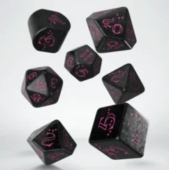Q-Workshop - Llama RPG Dice Set: Spitty (7-delig)