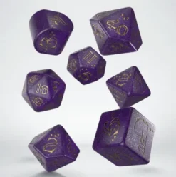 Q-Workshop - Llama RPG Dice Set: Zippy (7-delig)