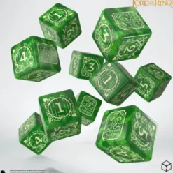 Q-Workshop - Lord of the Rings D6 Dice Set: Shire (10-delig)