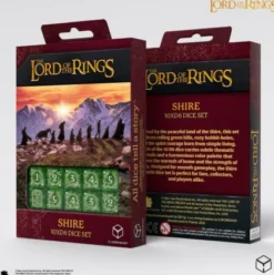 Q-Workshop - Lord of the Rings D6 Dice Set: Shire (10-delig)