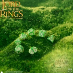 Q-Workshop - Lord of the Rings RPG Dice Set: Shire (7-delig)