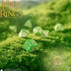 Q-Workshop - Lord of the Rings RPG Dice Set: Shire (7-delig)