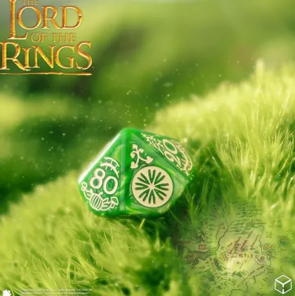 Q-Workshop - Lord of the Rings RPG Dice Set: Shire (7-delig)