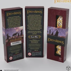 Q-Workshop - Lord of the Rings RPG Full Art Dice Set - Whitefire Radiance (7-delig)