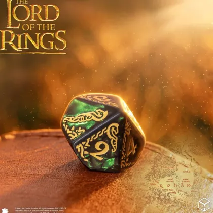 Q-Workshop - Lord of the Rings RPG Dice Set: Rohan (7-delig)