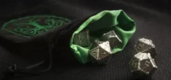 Q-Workshop - Metal RPG Dice Set: Mythical (7-delig)