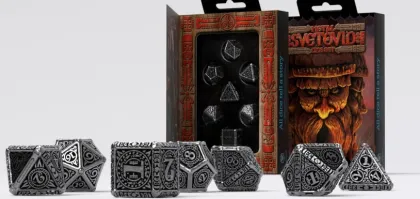 Q-Workshop - Metal RPG Dice Set: Svetovid (7-delig)