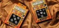 Q-Workshop - Metal RPG Dice Set: Steampunk