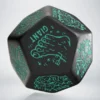 Q-Workshop - Monster Generator Die: Black & Turquise