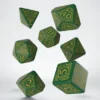 Q-Workshop - Pathfinder RPG Dice Set: Jade Regent (7-delig)