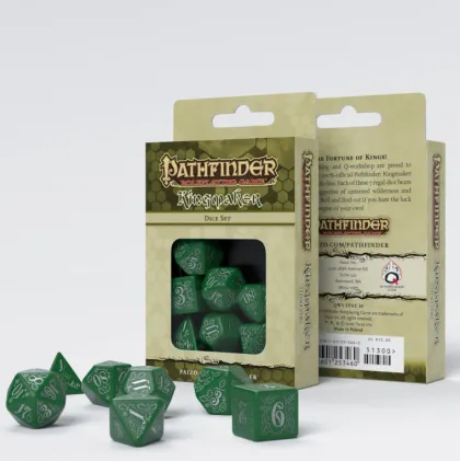 Q-Workshop - Pathfinder RPG Dice Set: Kingmaker (7-delig)