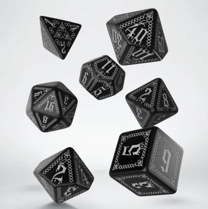 Q-Workshop - Pathfinder RPG Dice Set: Carrion Crown (7-delig)