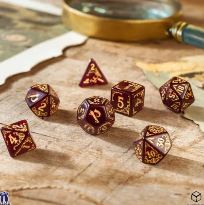 Q-Workshop - Pathfinder RPG Dice Set: Avistan (7-delig)