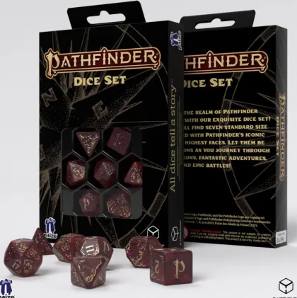 Q-Workshop - Pathfinder RPG Dice Set: Avistan (7-delig)