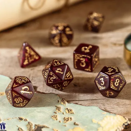 Q-Workshop - Pathfinder RPG Dice Set: Avistan (7-delig)