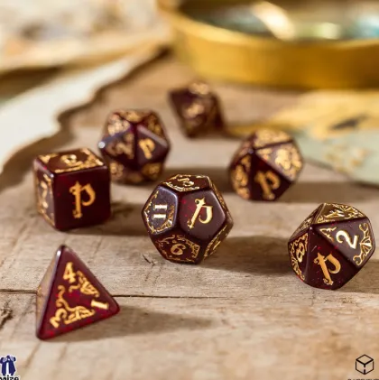 Q-Workshop - Pathfinder RPG Dice Set: Avistan (7-delig)