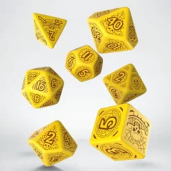 Q-Workshop - Pathfinder RPG Dice Set: Skull & Shackles (7-delig)