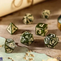 Q-Workshop - Pathfinder RPG Dice Set: Arcadia (7-delig)