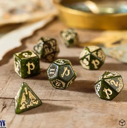 Q-Workshop - Pathfinder RPG Dice Set: Arcadia (7-delig)