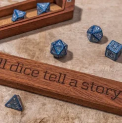 Q-Workshop - Sapelli All Dice Box