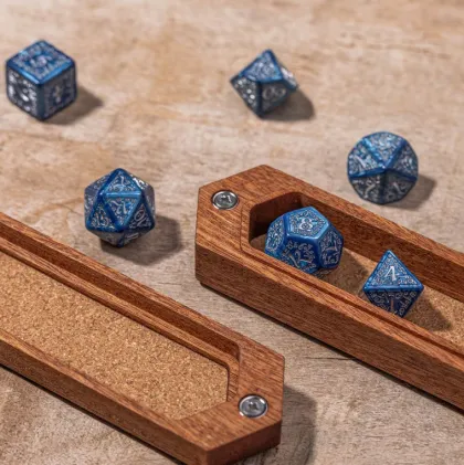Q-Workshop - Sapelli All Dice Box