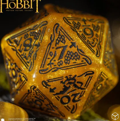 Q-Workshop - The Hobbit Spindown Die D20: Solaris