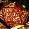 Q-Workshop - The Hobbit Spindown Die D20: Ember