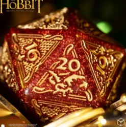 Q-Workshop - The Hobbit Spindown Die D20: Ember
