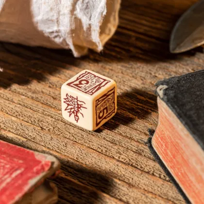 Q-Workshop - The Witcher RPG Dice Set: Vesemir - The Old Wolf (8-delig)