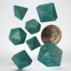 Q-Workshop - The Witcher RPG Dice Set: Triss - The Beautiful Healer (8-delig)