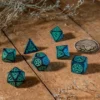 Q-Workshop - The Witcher RPG Dice Set: Yennefer - Sorceress Supreme (8-delig)
