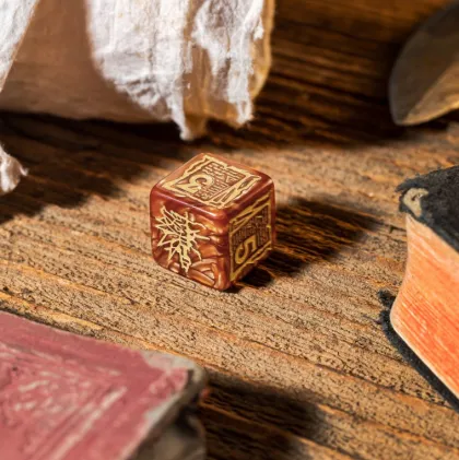 Q-Workshop - The Witcher RPG Dice Set: Vesemir - The Wise Witcher (8-delig)